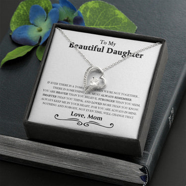 iWow Customized Mother Daughter Necklace, Gift for Daughter from Mom, Daughter Gift from Mom, to My Daughter, Daughters Birthday, Unique, Grown Up Daughter